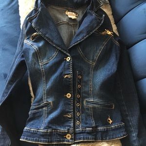 Fitted Baby Phat Jean Jacket